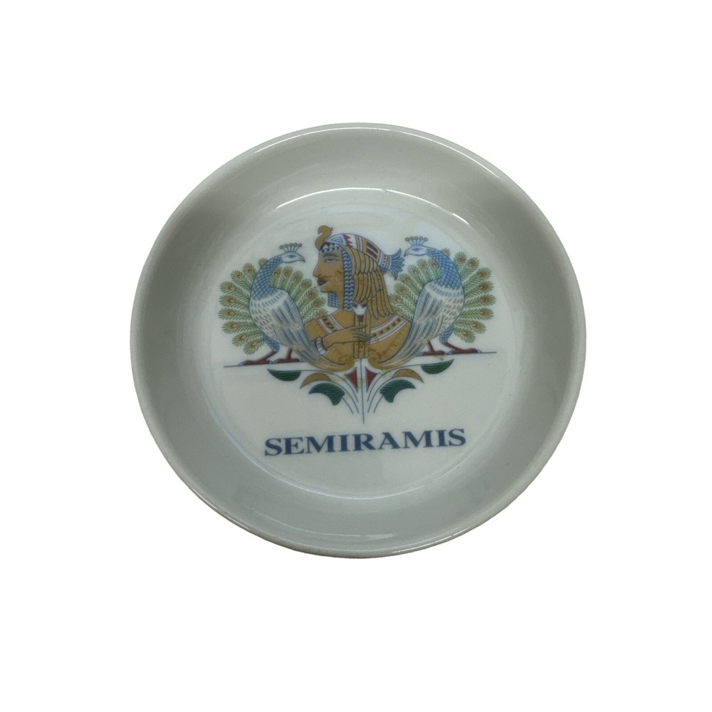 Collectible Hutschenreuther 1814 Hotel Germany Semiramis Trinket Dish Ashtray